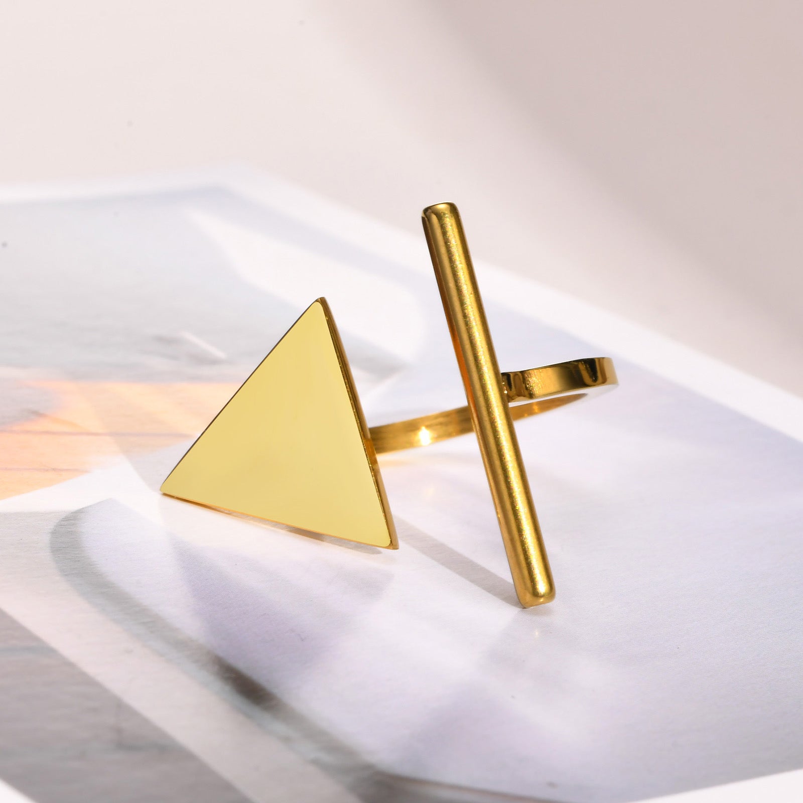 Just Lil Things Artificial Gold Rings jltr0285