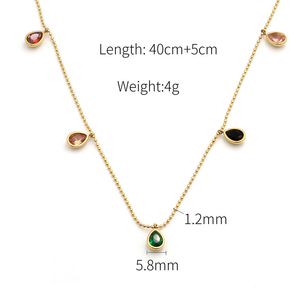 Just Lil Things Artifical Gold Necklace jltn0798