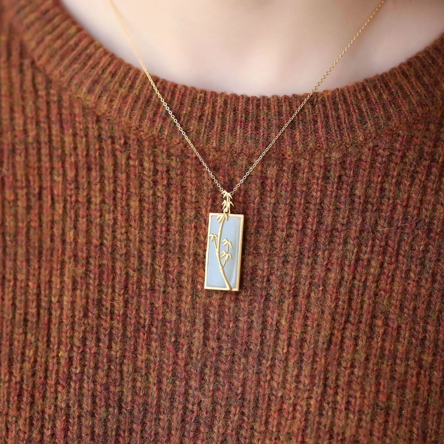 Just Lil Things Artificial Gold Necklace jltn0724