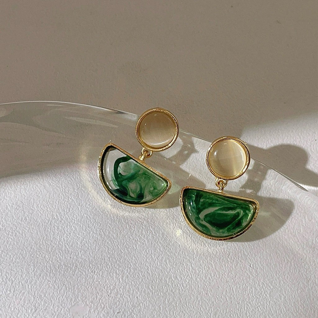Dreamy green Pin Earrings JLT12127