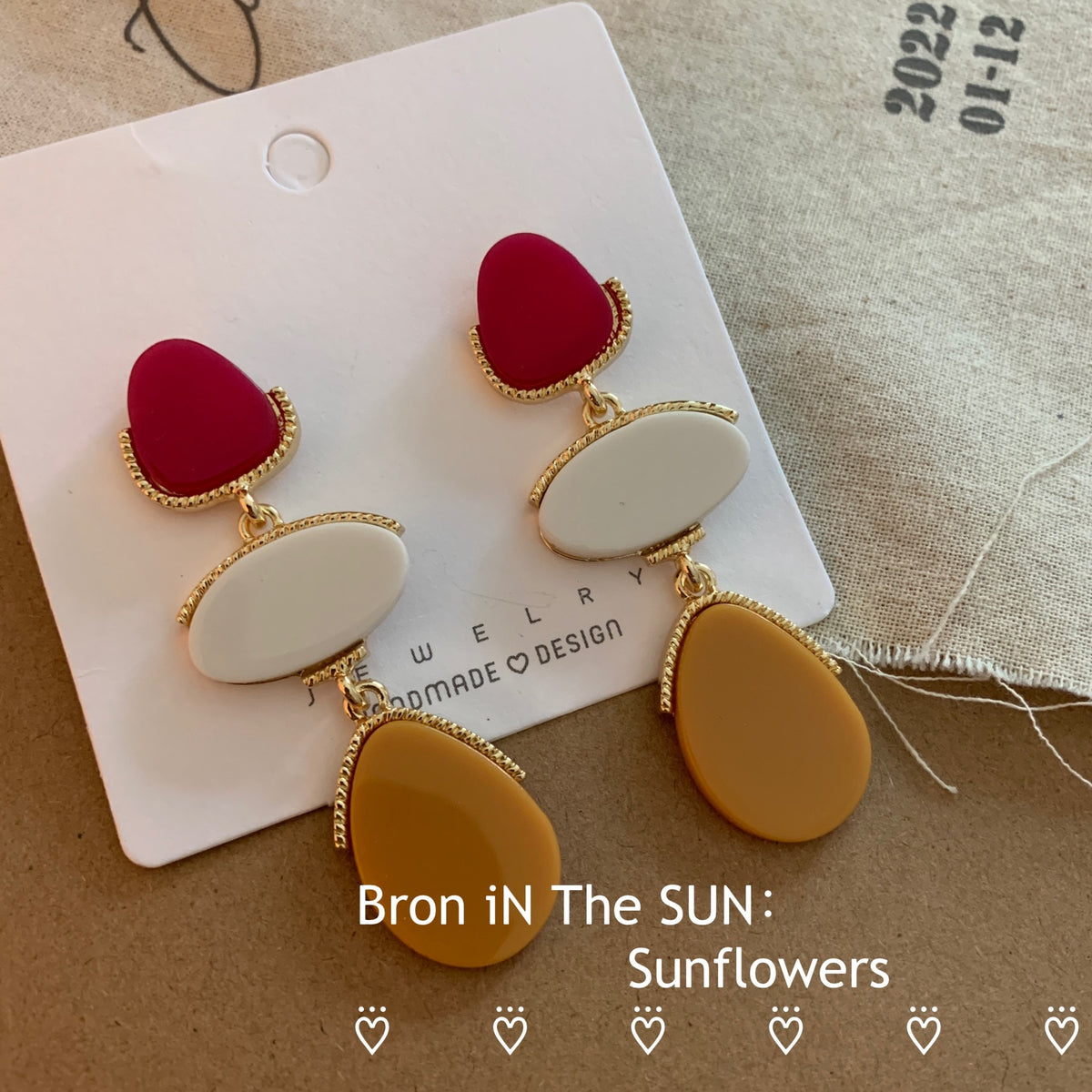 Just Lil Things Multi Color Pin Earrings