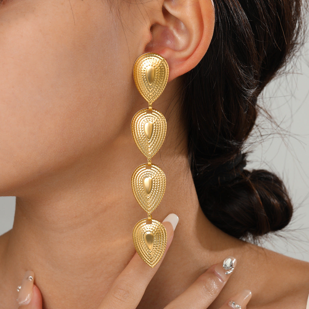 Just Lil Things Gold Pin Earrings