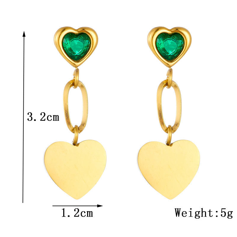 Just Lil Things Gold Pin Earrings