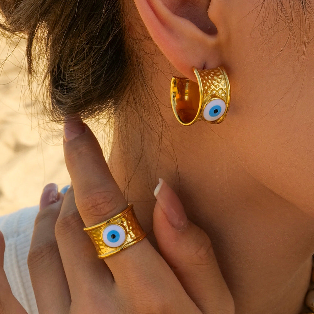 Just Lil Things Gold Pin Earrings JLT12597