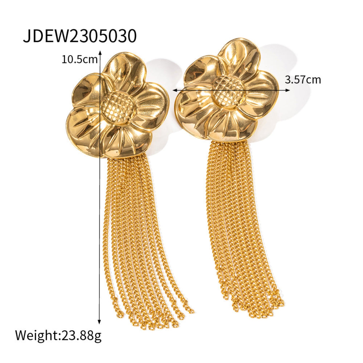 Just Lil Things Gold Pin Earrings JLT12616