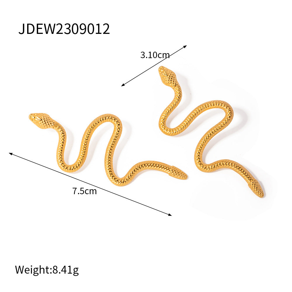 Just Lil Things Gold Drop Earrings JLT12617