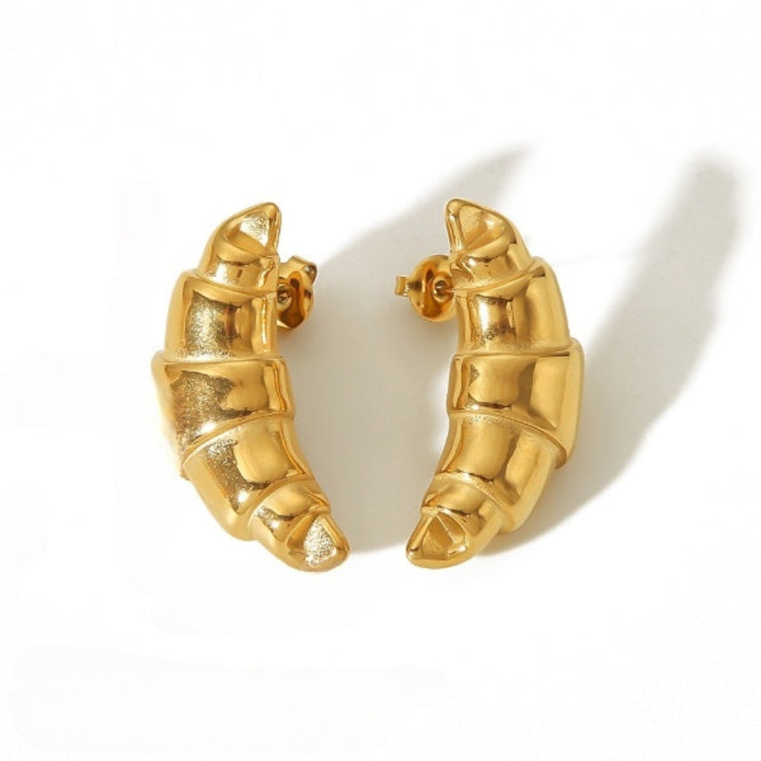 Just Lil Things Gold Pin Earrings JLT12642