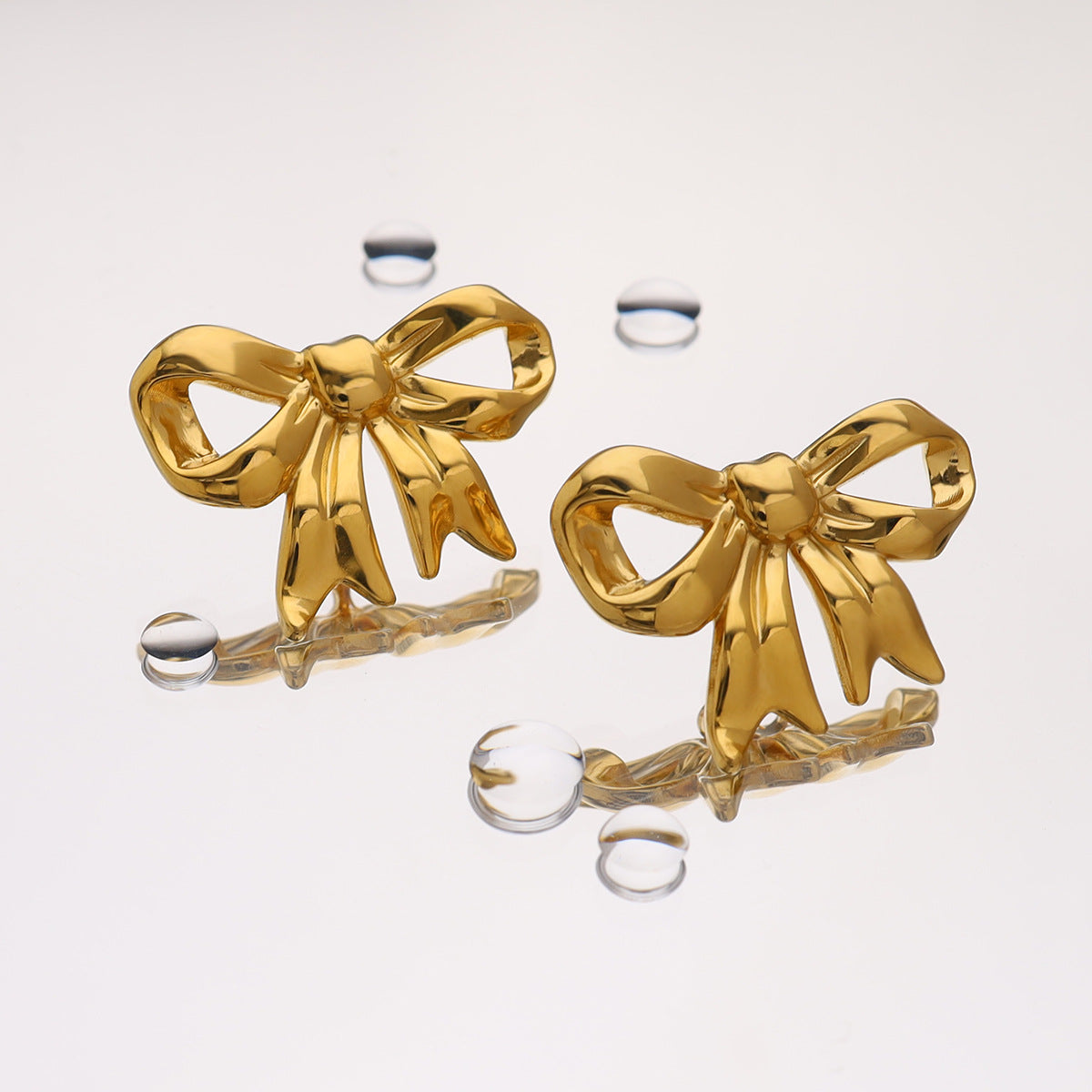 Just Lil Things Gold Pin Earrings JLT12651
