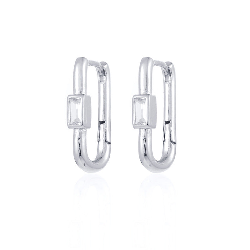 Just Lil Things Silver Drop Earrings JLT12661
