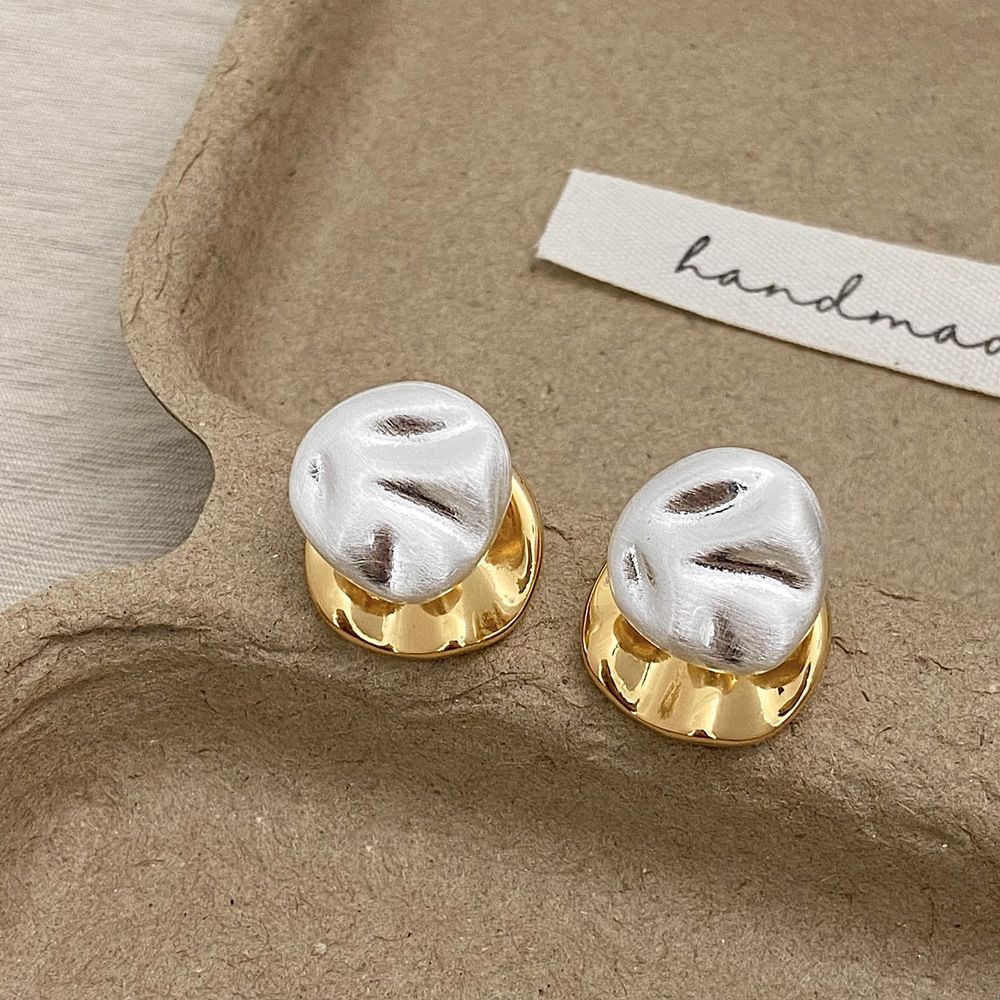 Dual Layer Horse Hoof Multicolour Pin Earrings JLT12909