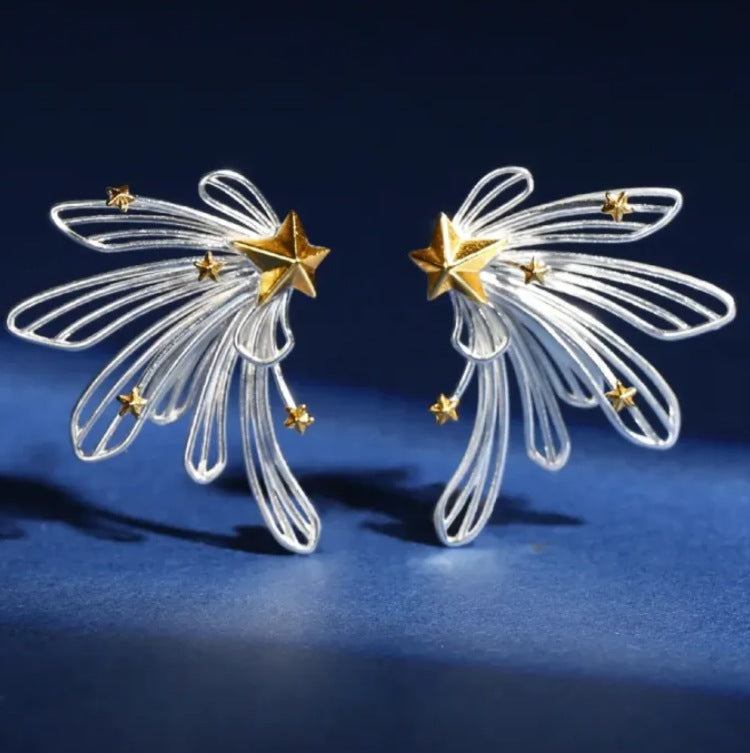 Shooting Star Statement Earrings JLT13007