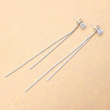 Long Crystal Tassel Earrings JLT13039