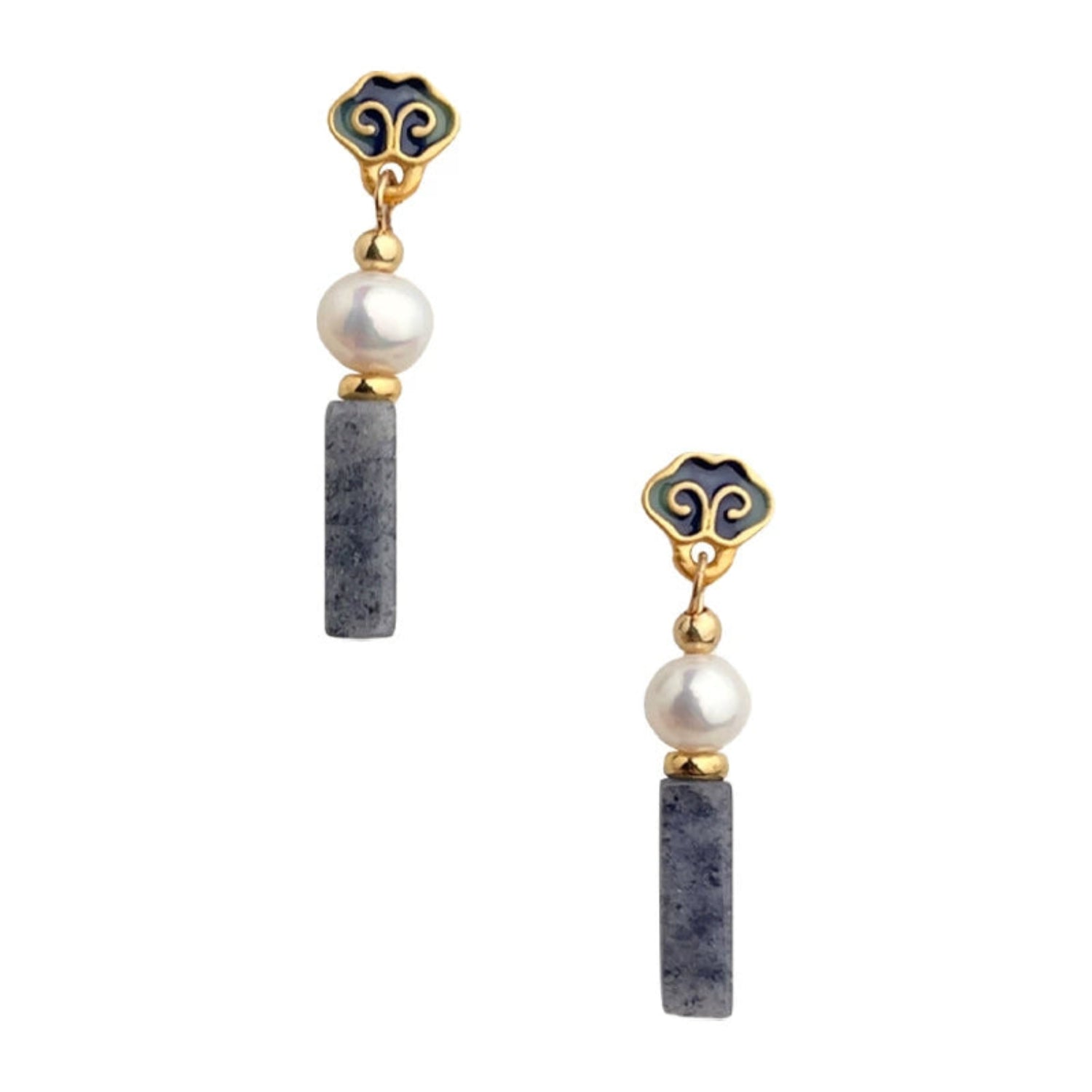 Oriental Cloud and Stone Drops JLT13594