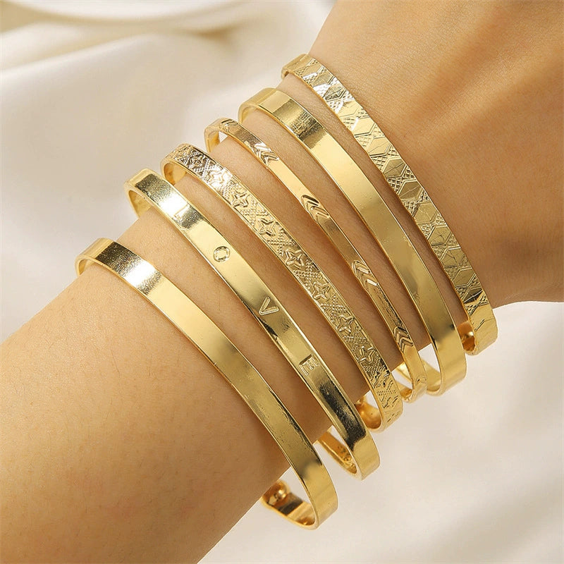 Love Letters stacking bracelet set JLTB0730