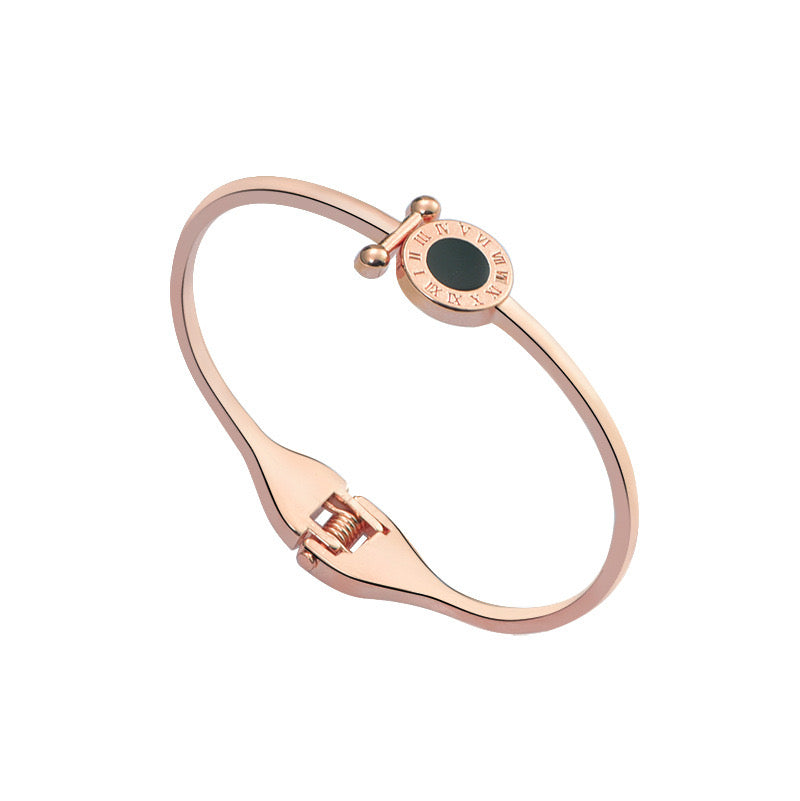 Eternal Hour Dial Rose-Gold Metal Band Bracelet JLTB0781
