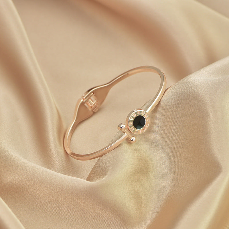 Eternal Hour Dial Rose-Gold Metal Band Bracelet JLTB0781