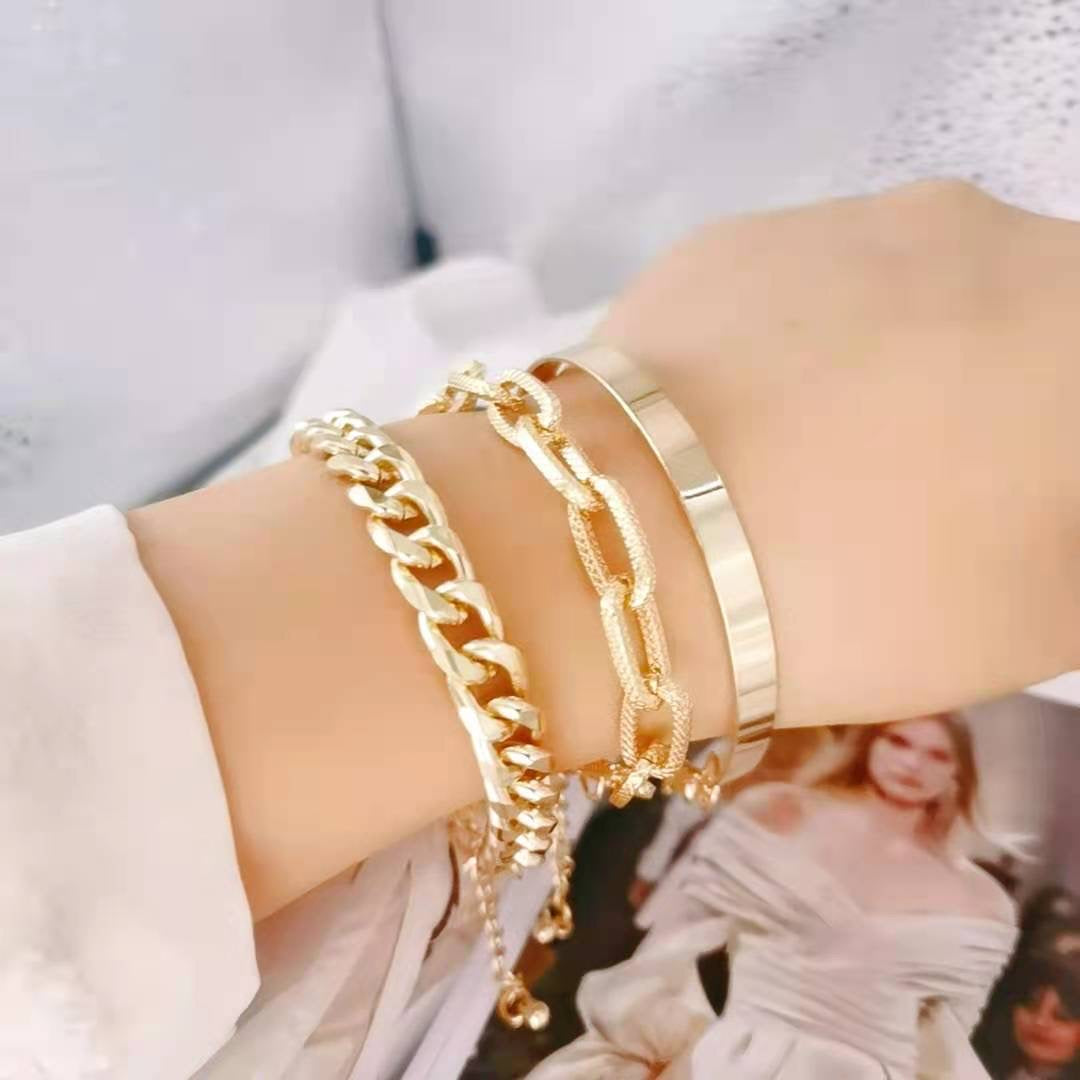 Just Lil Things Artificial Layered Luxe Stack Set JLTB0795