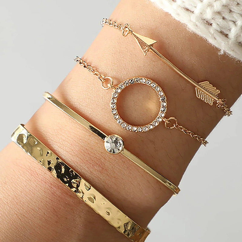 Just Lil Things Aim High Stacking Bracelet Set JLTB0798