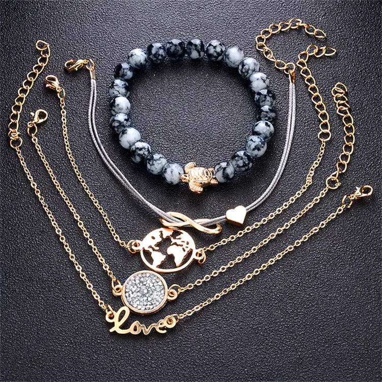Just Lil Things Wander love Stack Set JLTB0800