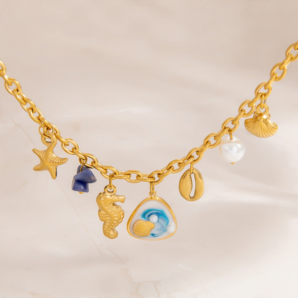 Seaside Serenity Charm Bracelet JLTB0823