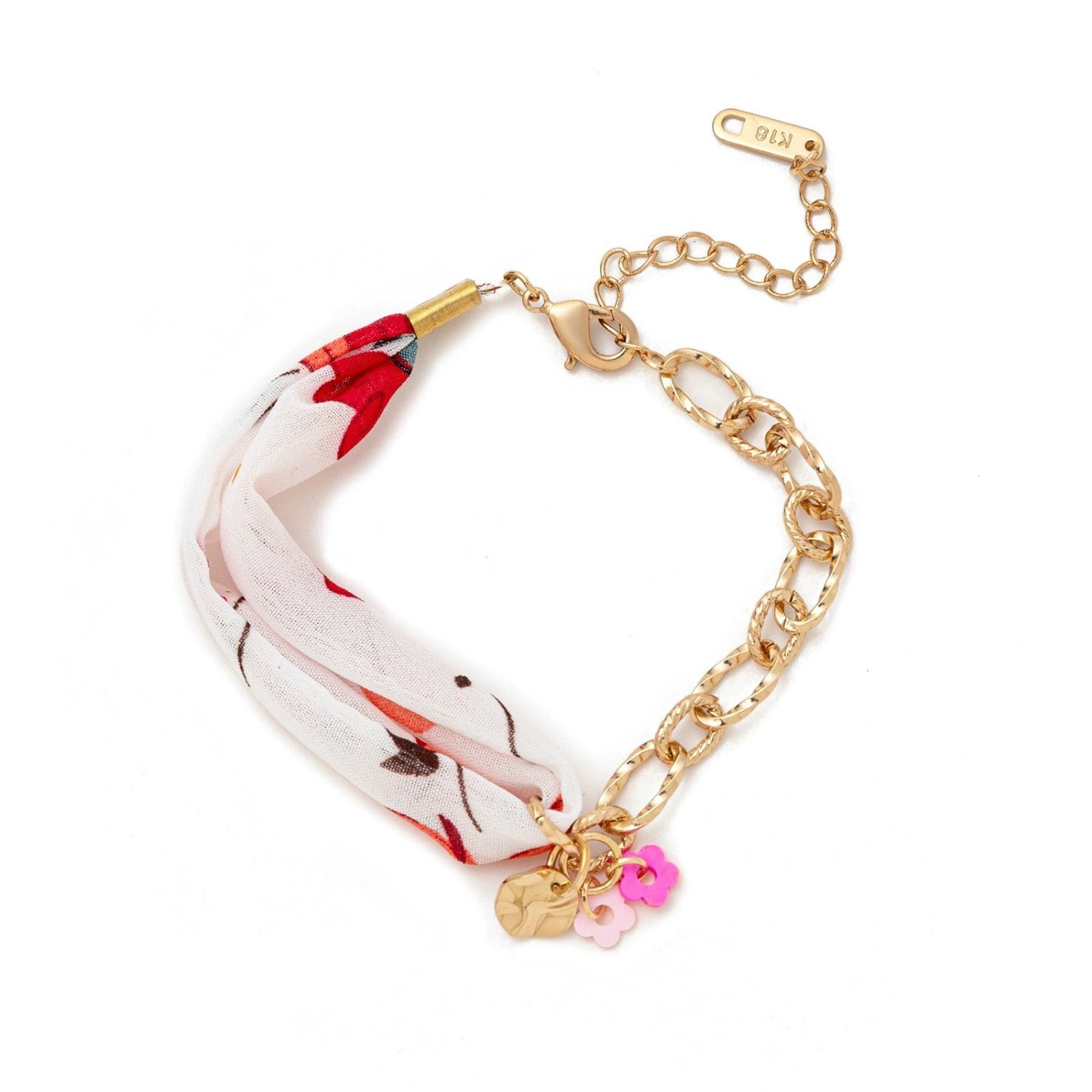 Just LIl Things Floral Whisper Charm Bracelet JLTB0968