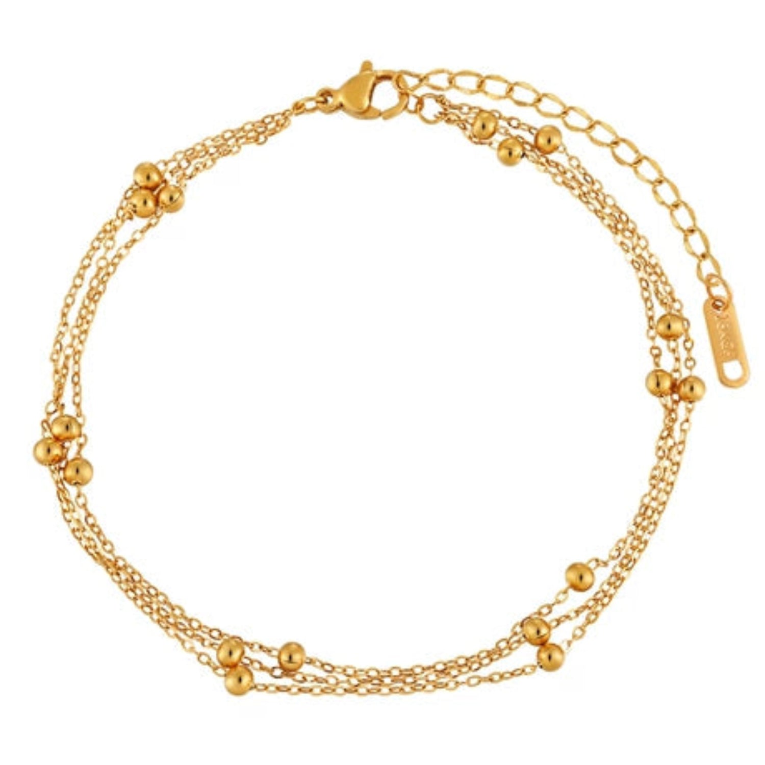 Gold Multi-Layer Beaded Bracelet JLTB1117