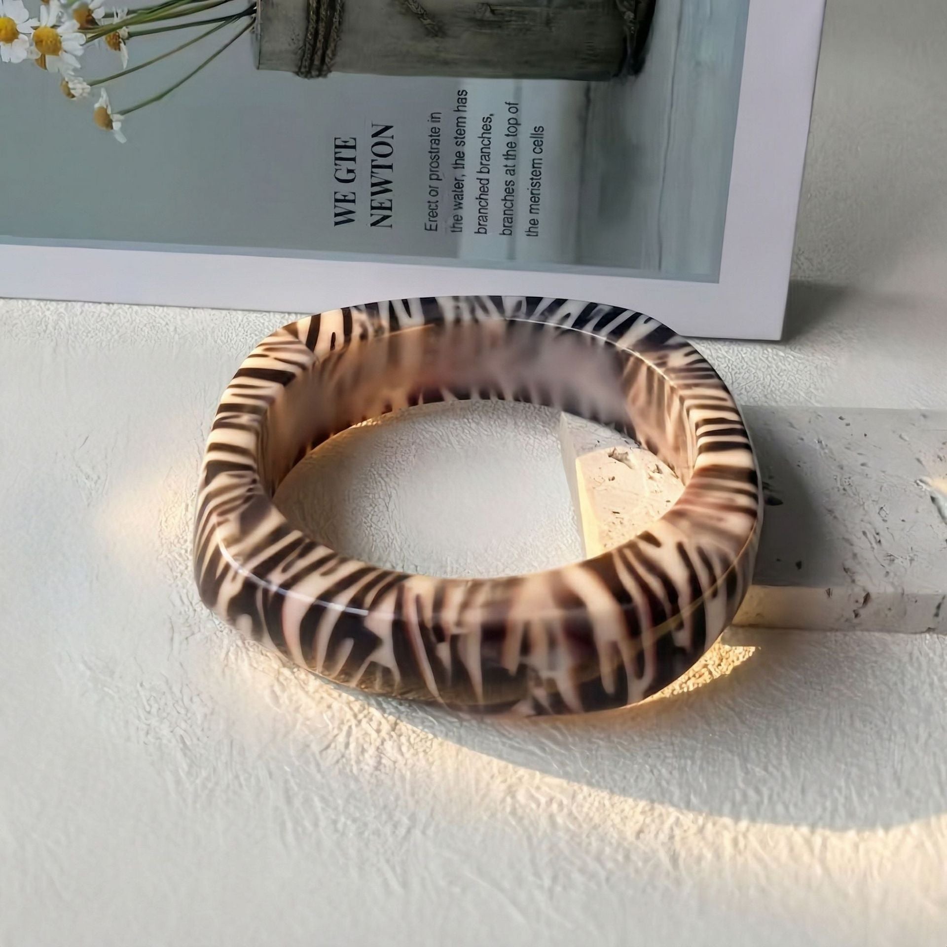 Black Gold Zebra Bangle Set JLTB1142