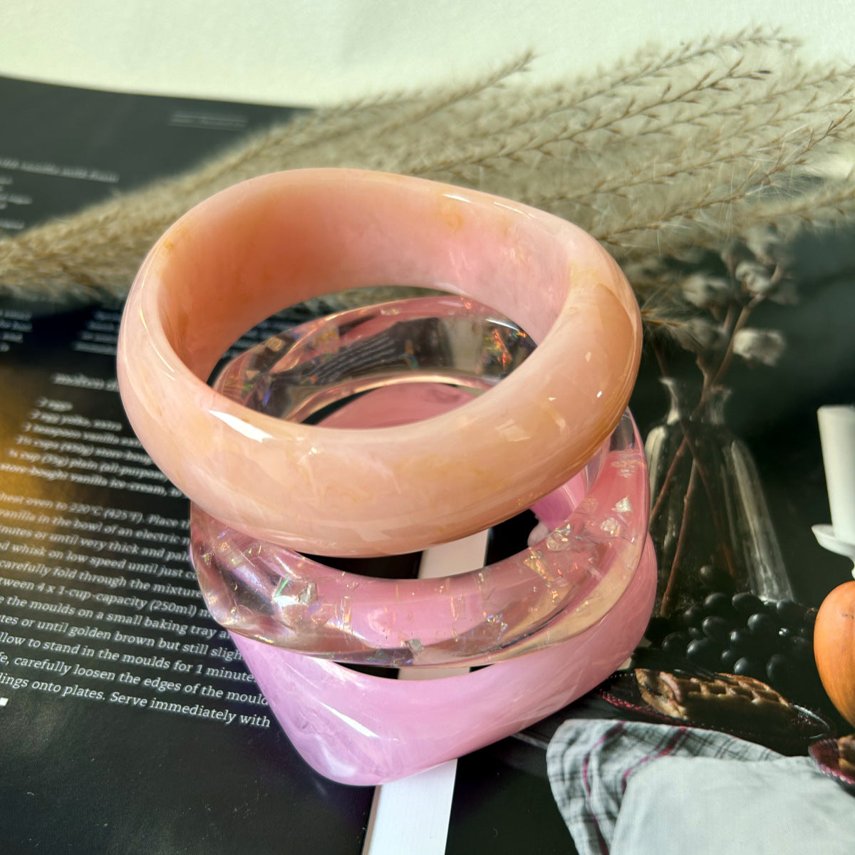 Pastel Pink Bracelet Set JLTB1147