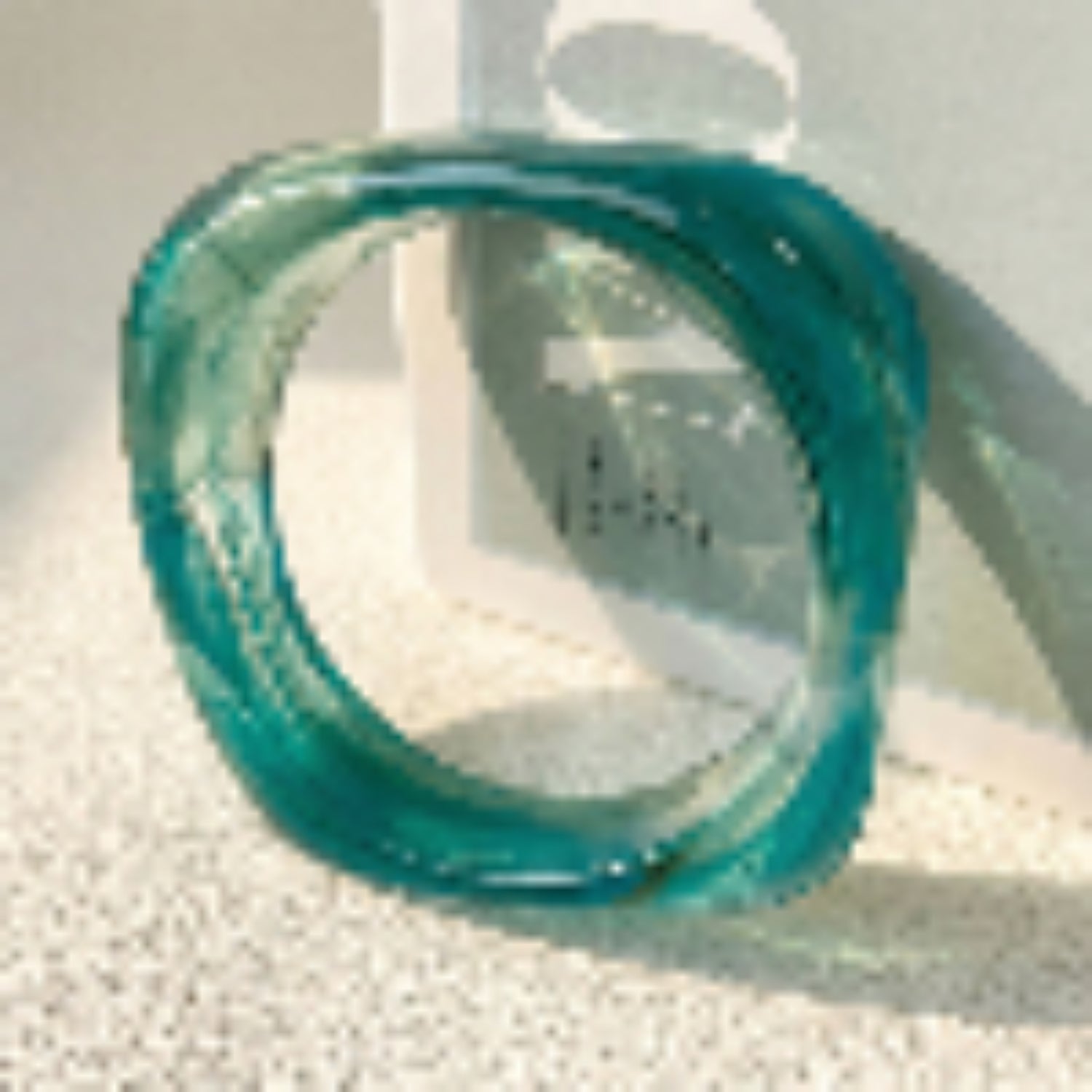 Colorful Chunky Curved Bangle Set Of 3 JLTB1175
