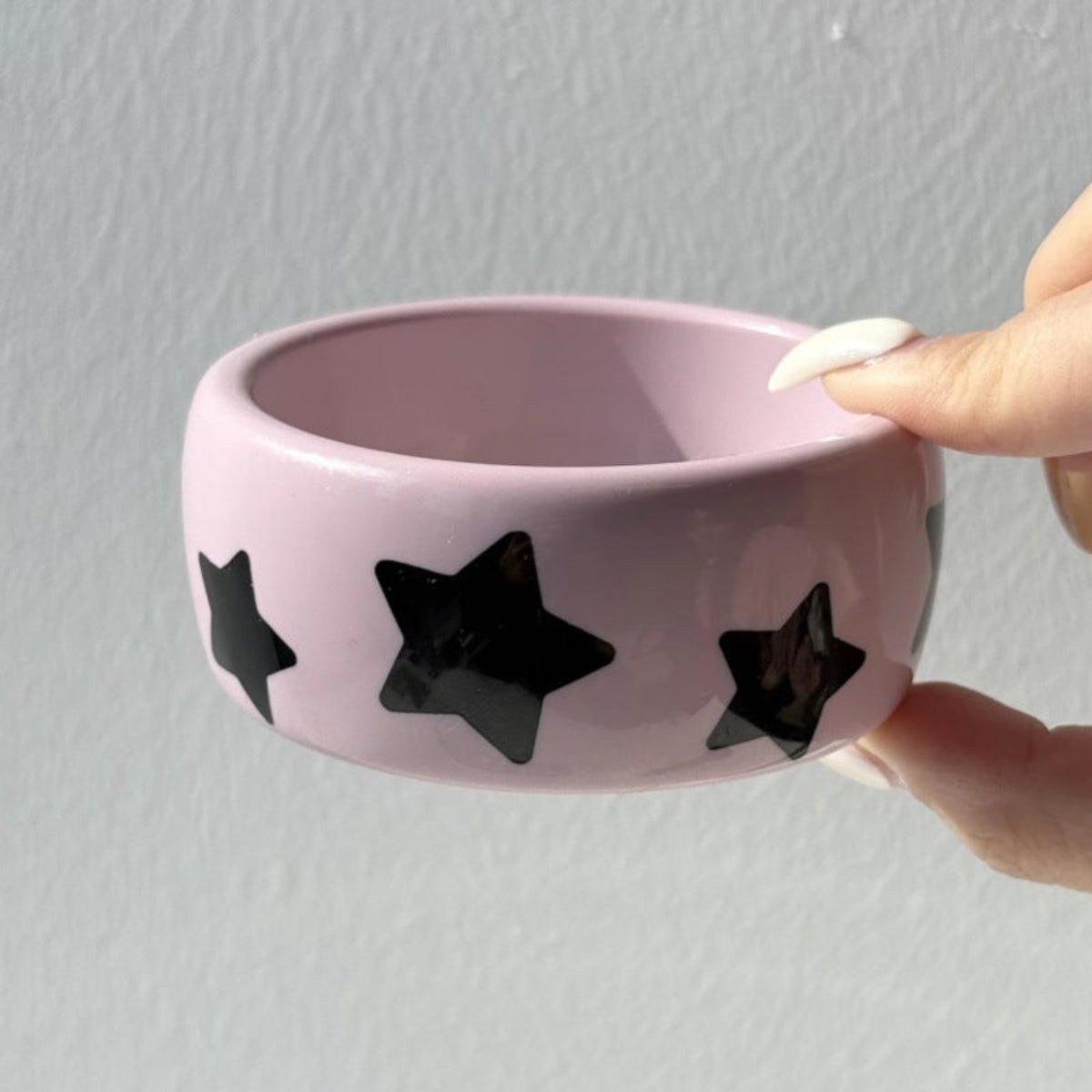 Pink Star Chunky Retro Bangle JLTB1203