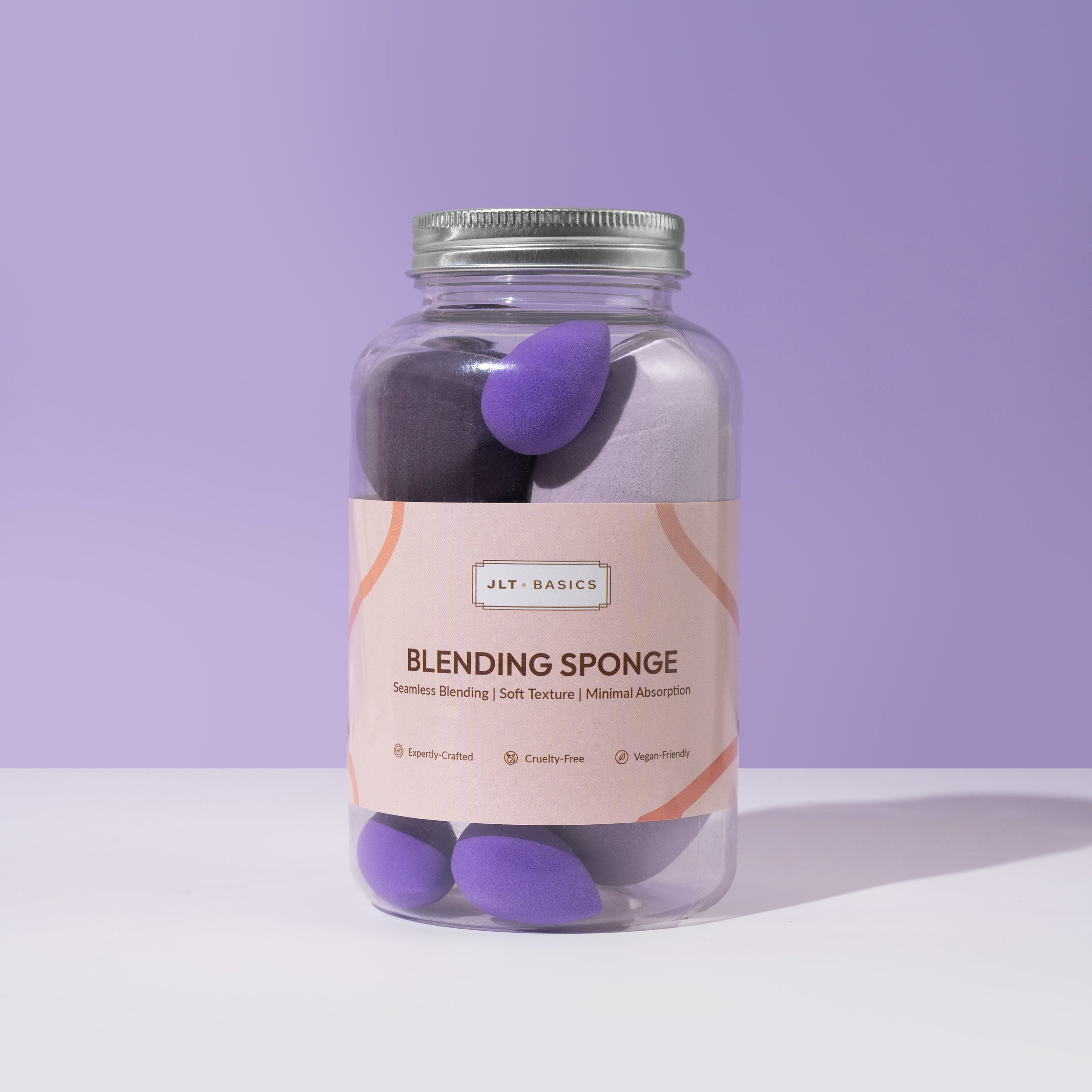 Professional Beauty Blender Sponge Makeup Applicator Puffs (Random Color)Pack of 7 JLTBASICSBB003