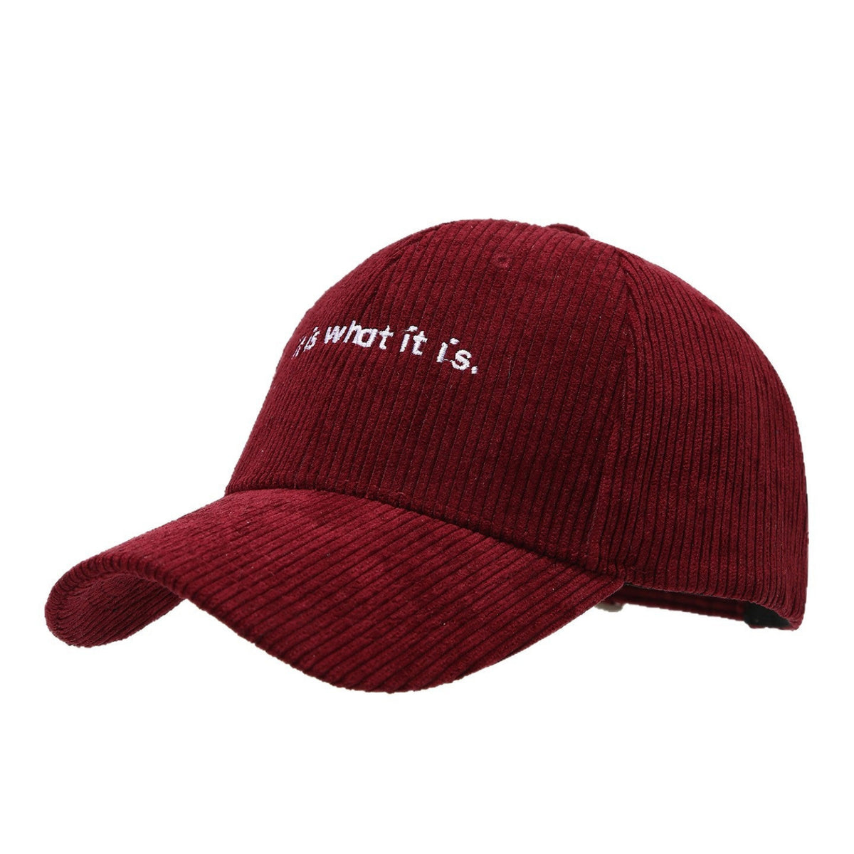 Burgundy 'It Is What It Is' Cap JLTCP0004