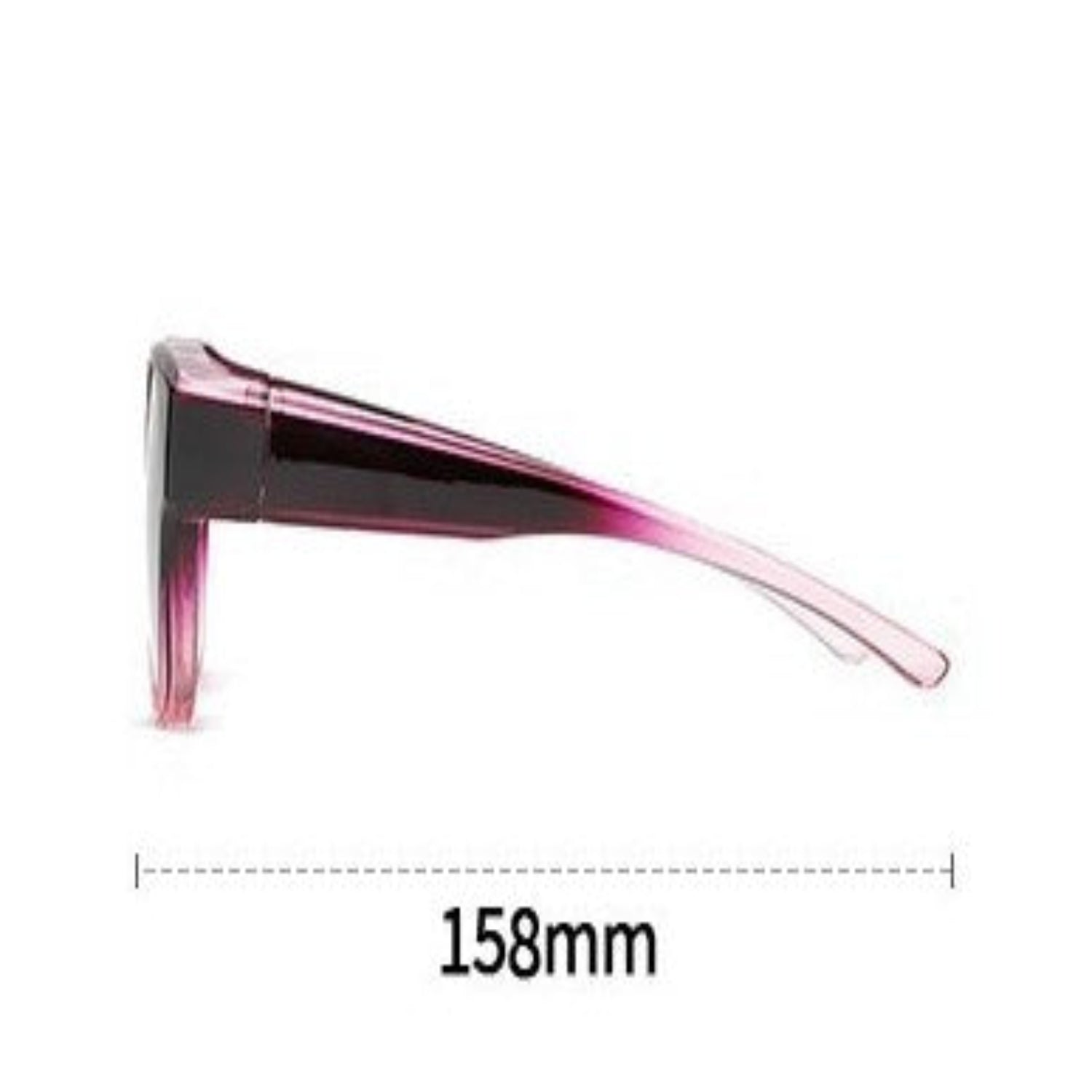 Translucent Purple Round Sunglasses JLTG0144