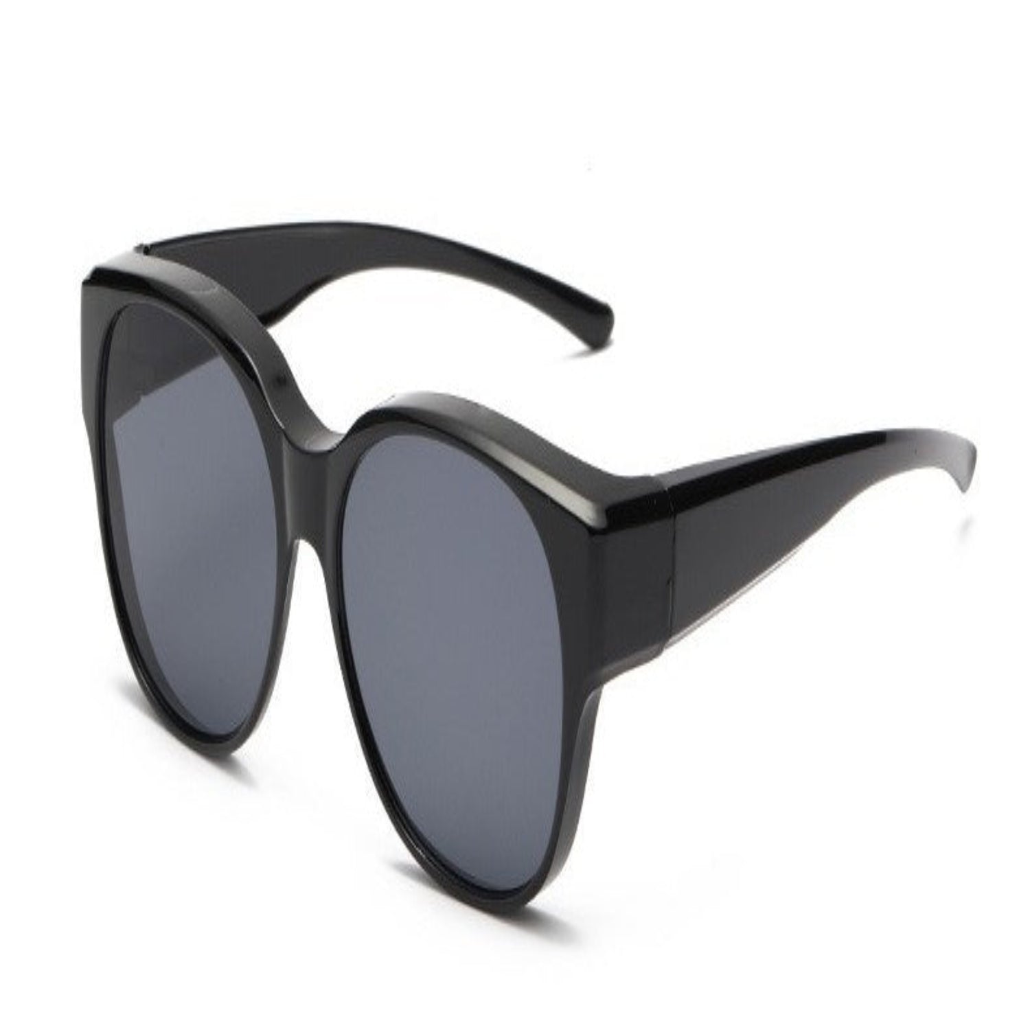 Classic Black Round Sunglasses JLTG0145