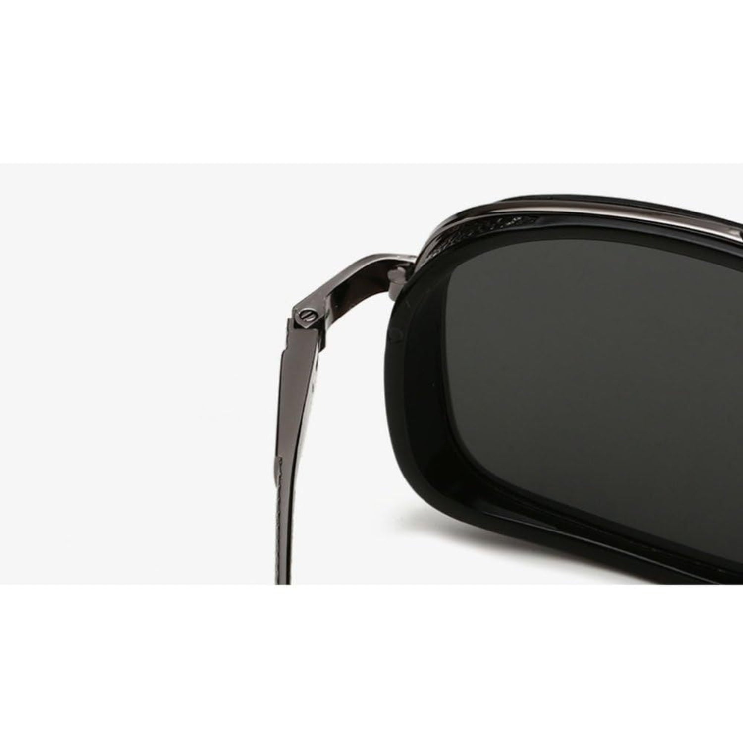 Black Square Shield Sunglasses JLTG0147