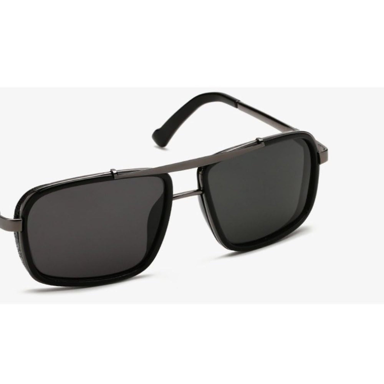 Black Square Shield Sunglasses JLTG0147