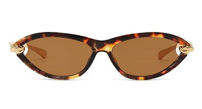 Tortoiseshell Cat-Eye Brown Sunglasses JLTG0171