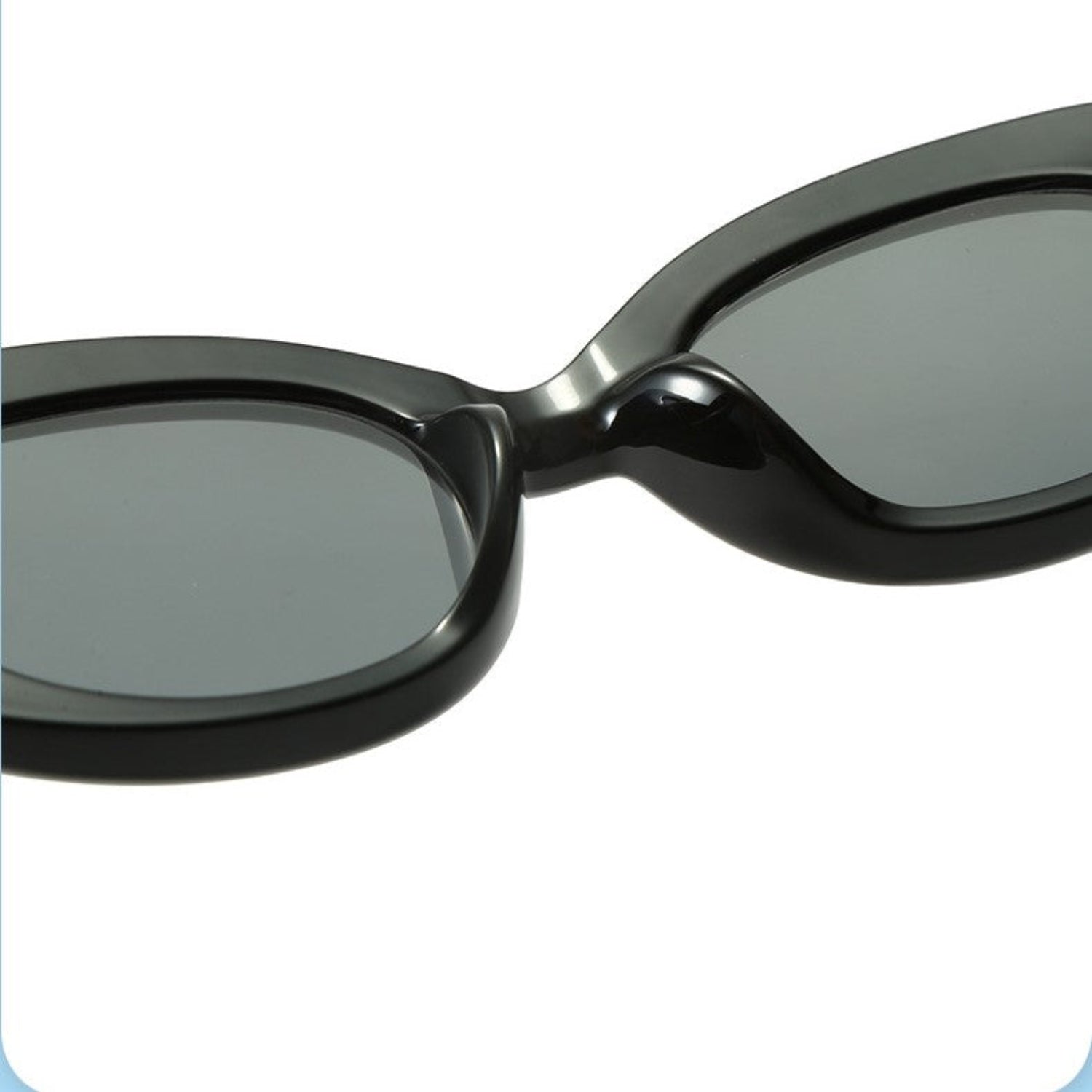 Black Oval Lens Sunglasses JLTG0194