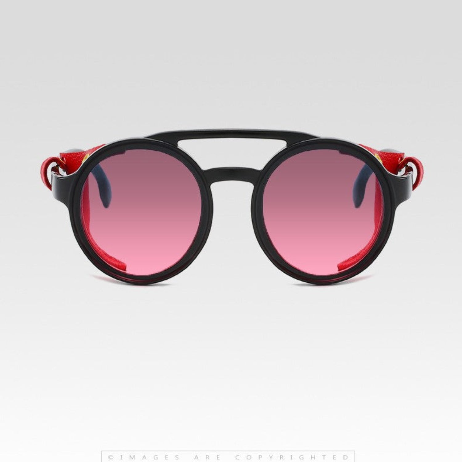 Pink Round Lens Sunglasses JLTG0204