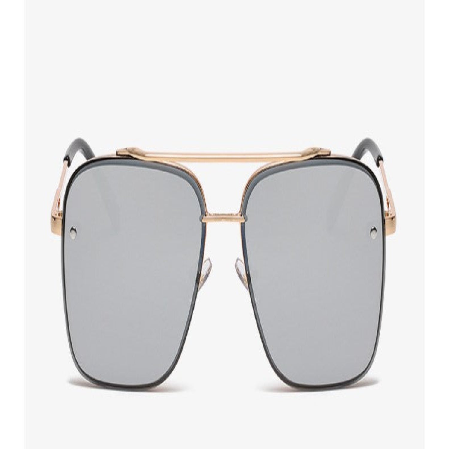 Gold Square Grey Sunglasses JLTG0218