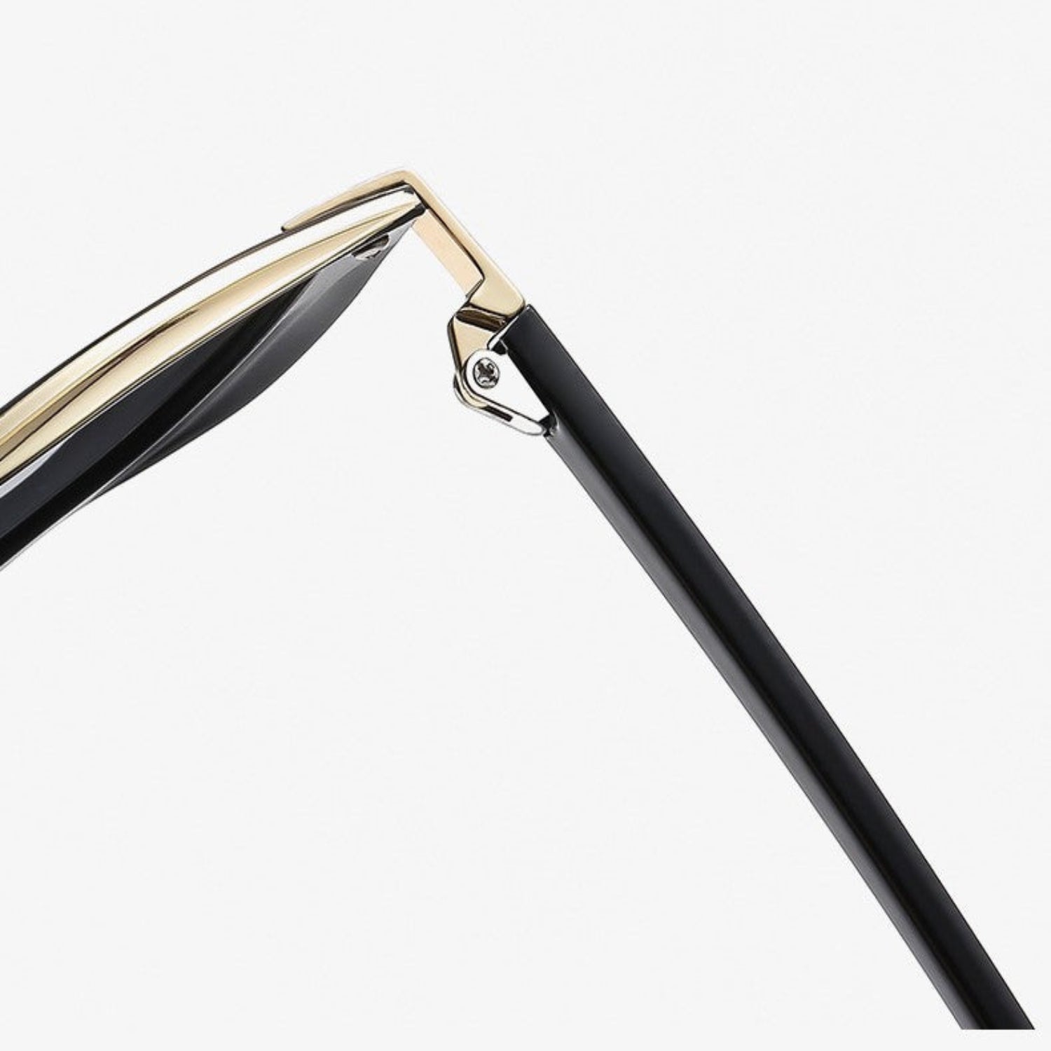 Black Round Gold Sunglasses JLTG0231
