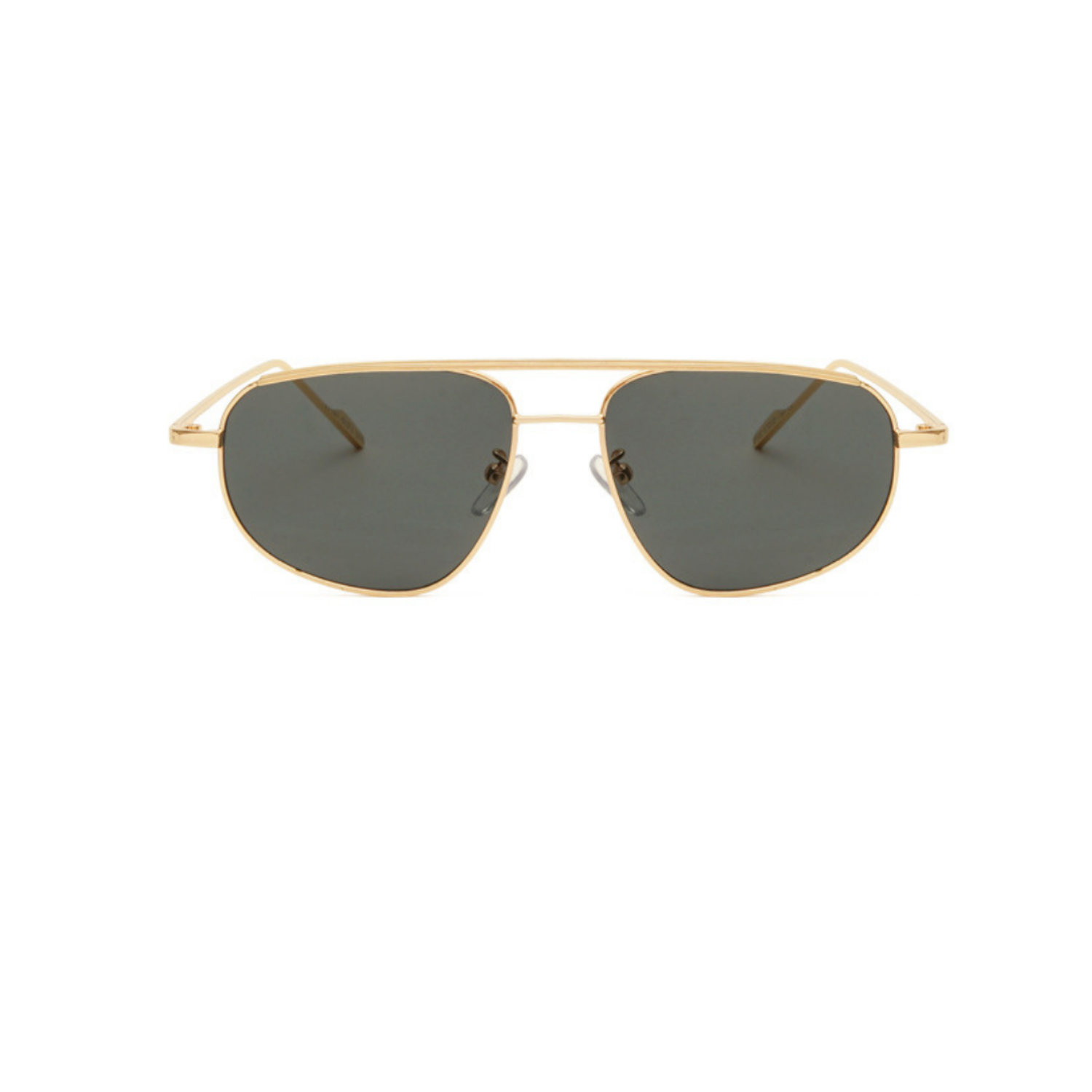 Modern Gold Black Aviator Sunglasses JLTG0249