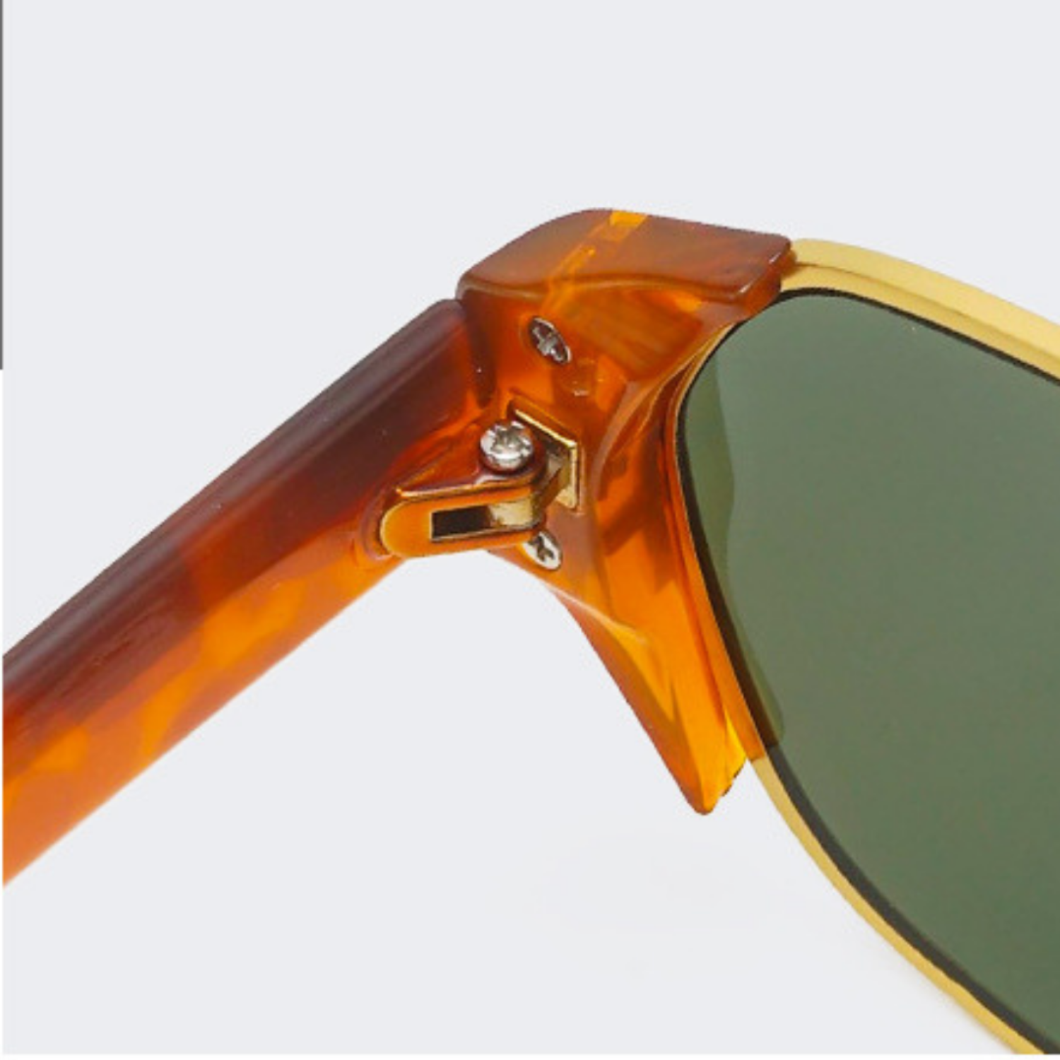 Gold Tortoise Green Lens Sunglasses JLTG0262
