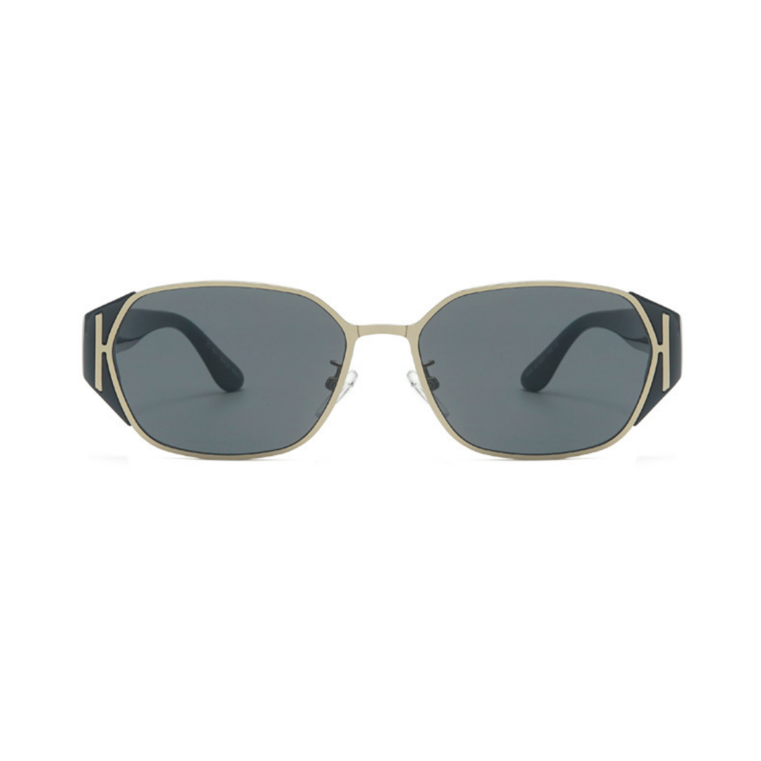 Gold Black Green Lens Sunglasses JLTG0263