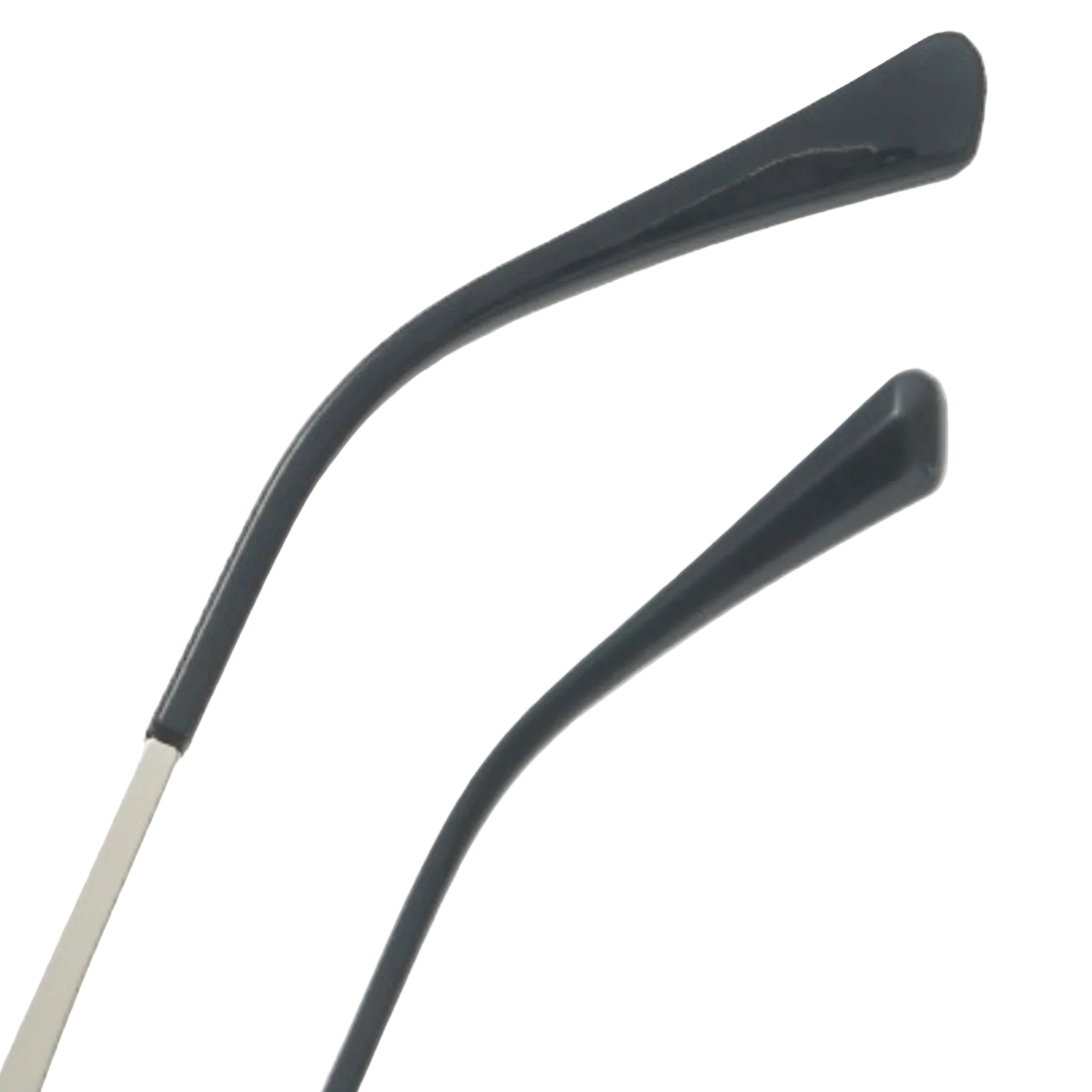 Sleek Silver Black Wrap Sunglasses JLTG0264