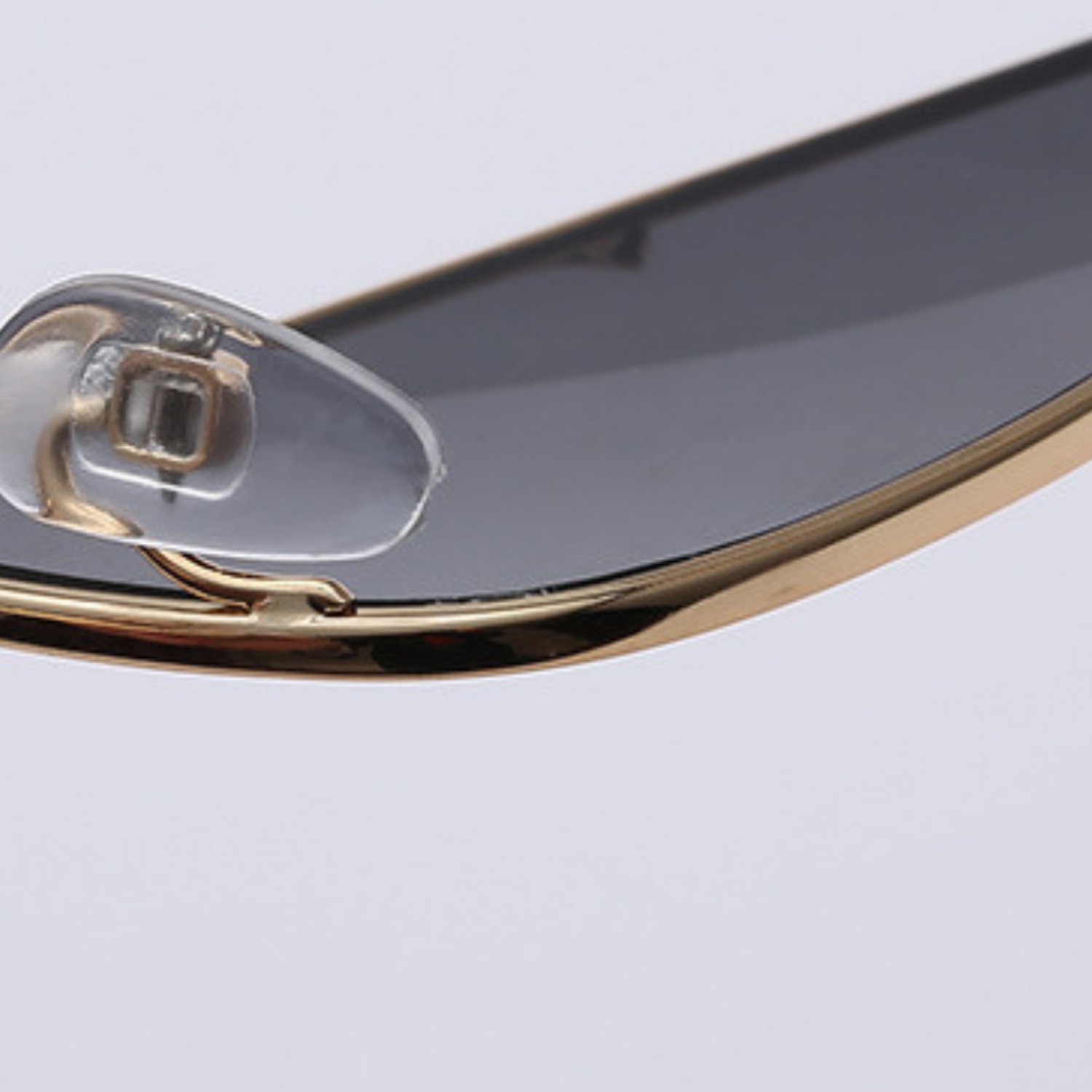 Gold Black Upside Down Sunglasses JLTG0273