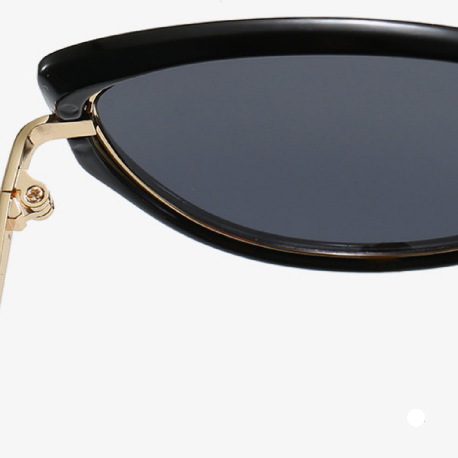 Classic Gold Black Cat Sunglasses JLTG0276