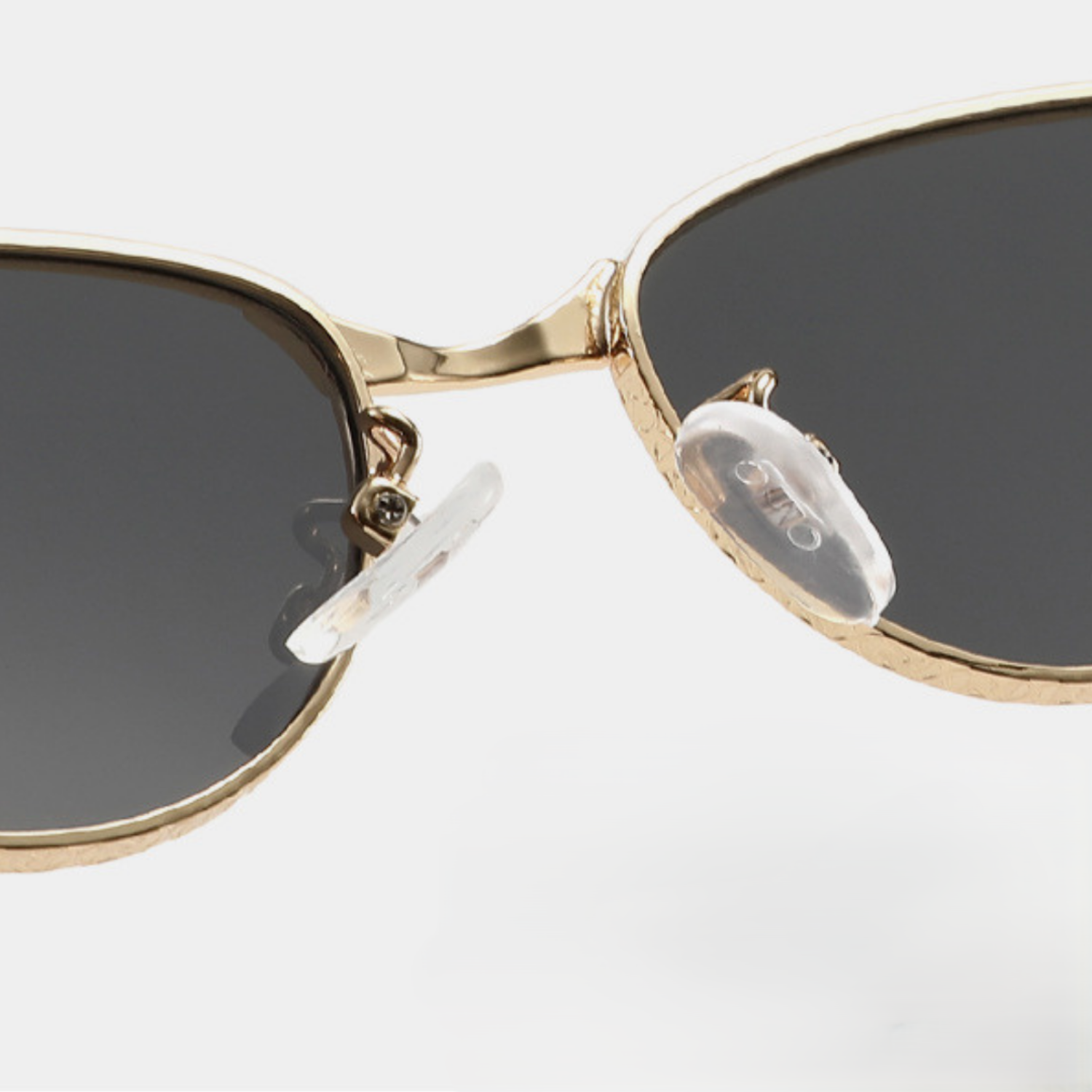 Gold Cat-Eye Gray Lens Sunglasses JLTG0285