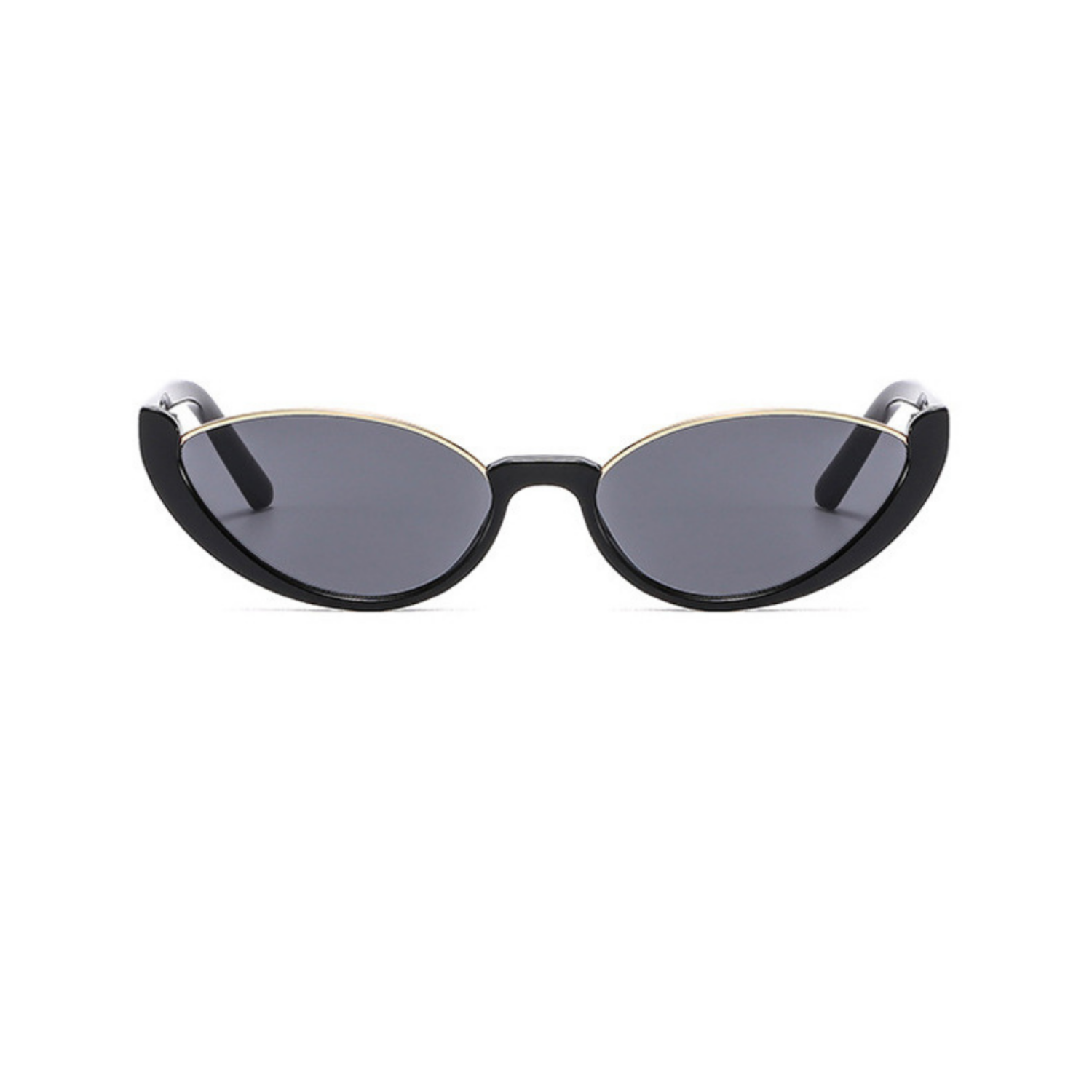 Black Shell Cat-Eye Black Sunglasses JLTG0289