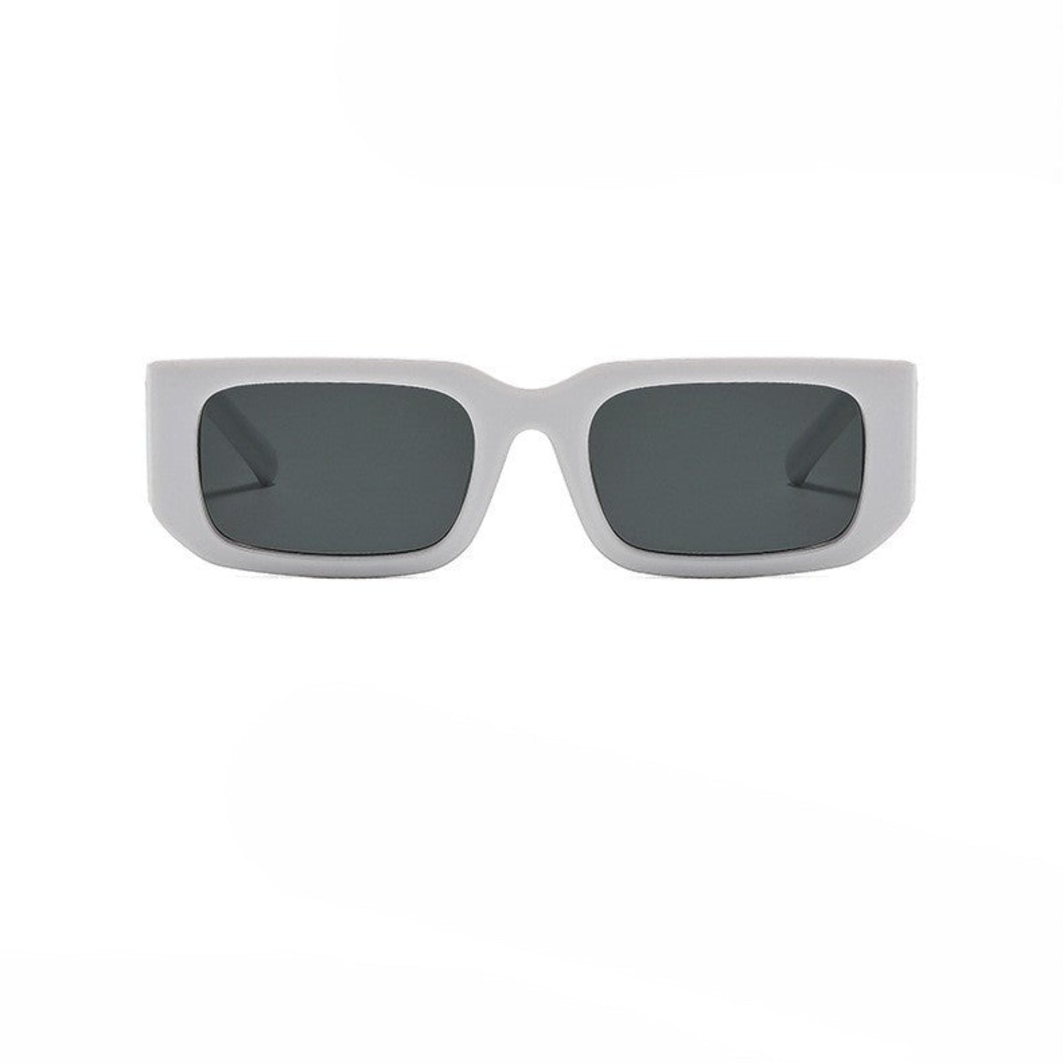 White Retro Shades Sunglasses JLTG0383